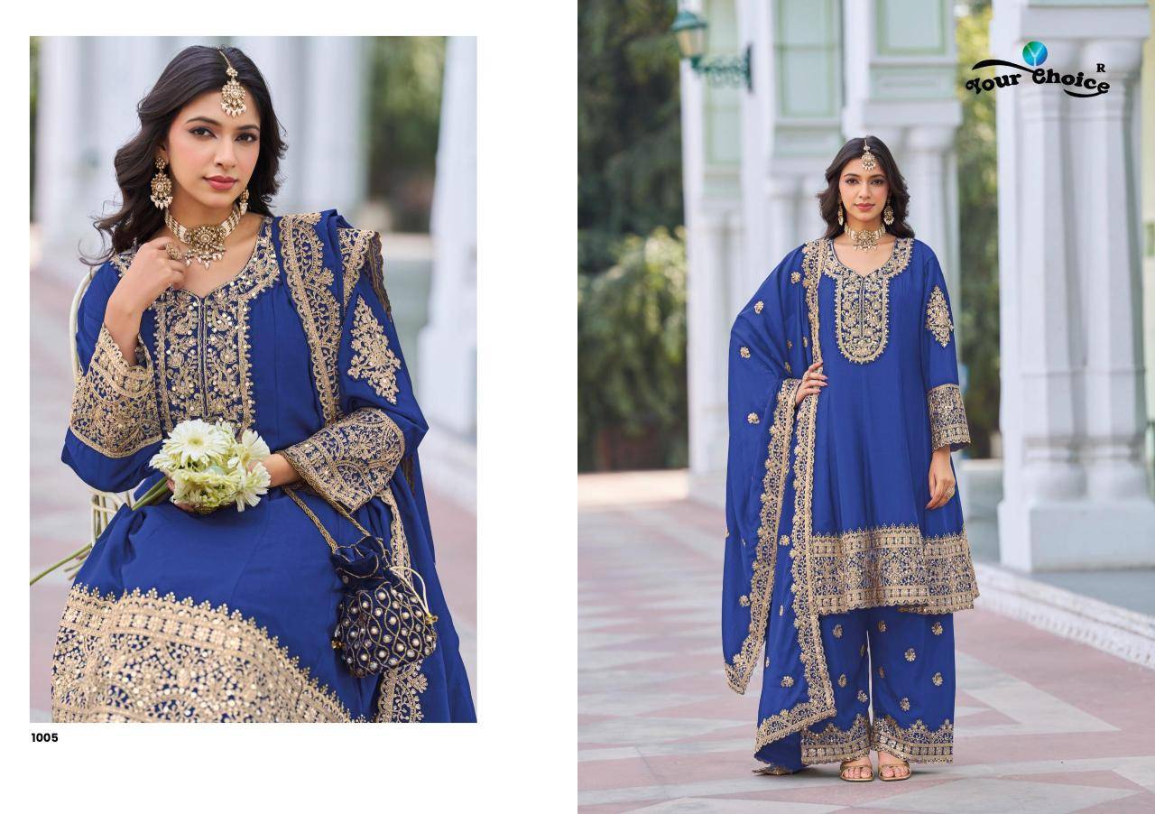 Your choice afghani-silver Wholesale salwar Kameez supplier